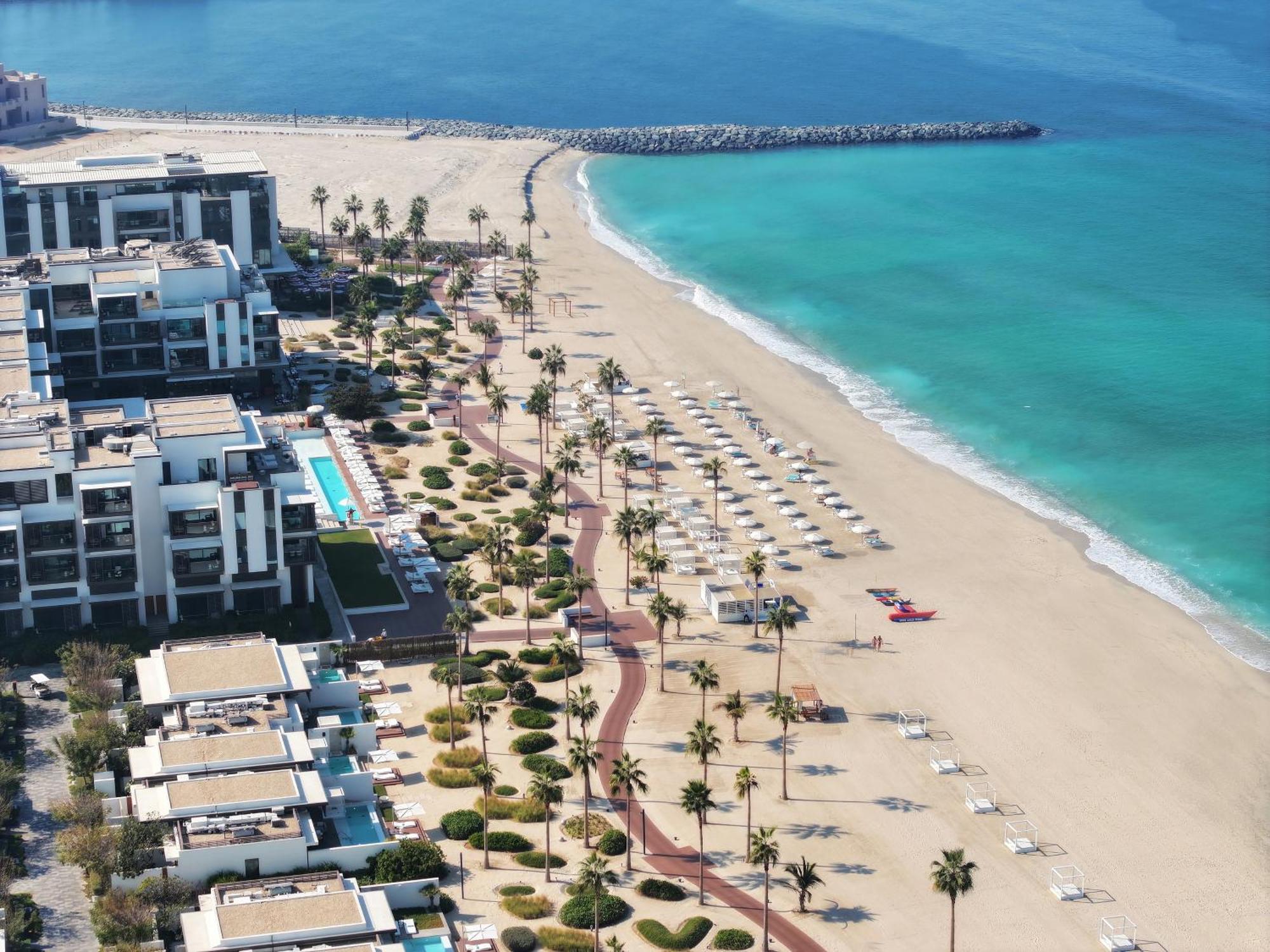 Nikki Beach Resort & Spa Dubaj Zewnętrze zdjęcie Dubai Marina Beach